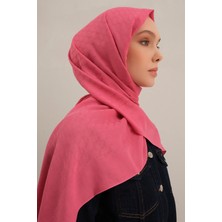 Pembe Link Desen  Bambu Cotton Şal  37