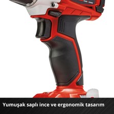 Einhell Akülü Vidalama TE-CD 18/2 Li (2x 2,0 Ah) Power X-Change (18 V, 44 Nm, 10 mm hızlı açılan mandren, 20 tork kademesi, 2 x 2.0 Ah akü ve şarj cihazı dahil) - 4514231