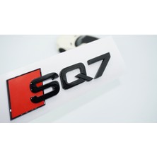 Dk Tuning Sq7 Siyah Abs 3m 3D Bagaj Logo Audi Ile Uyumlu