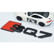 Dk Tuning Sq7 Siyah Abs 3m 3D Bagaj Logo Audi Ile Uyumlu