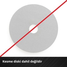 Einhell Akülü Avuç Taşlama TE-AG 18/115-2 Li - Solo Power X-Change (18 V, 115 mm Ø disk, 28 mm kesme derinliği, yumuşak başlatma özelliği, kesme koruması) - 4431166