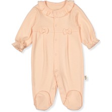 Bebetto Organik Interlok Patikli Tulum (Organic Colorful Bırds) T3824