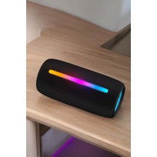 Rgb Işıklı Kablosuz Bluetooth Hoparlör – Yüksek Ses Kalitesi, Uzun Pil Ömrü, Taşınabilir Tasarım