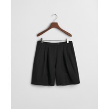 Gant Kadın Siyah Relaxed Fit Şort 4020123.5