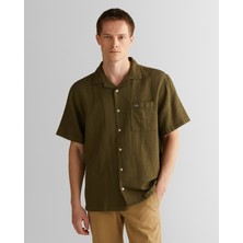 Gant Erkek Yeşil Regular Fit Gömlek Yaka Gömlek 3825119T.301