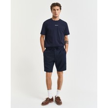 Gant Erkek Lacivert Relaxed Fit Şort 205073.433