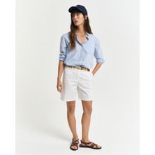 Gant Kadın Beyaz Regular Fit Şort 4020119.113