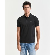 Gant Erkek Siyah Slim Fit Polo 2014027.5