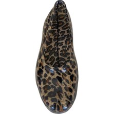 Zenne Çiçekli Bahçe ve Tarım Kadın Ayakkabısı 36-40 Leopar