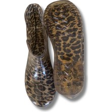 Potin Kadın Yağmur Botu 36-40 Leopar