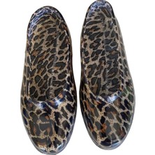 Filet Çiçekli Bahçe ve Tarım Kız Çocuk Ayakkabısı 29-35 Leopar