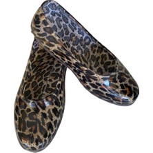 Filet Çiçekli Bahçe ve Tarım Kız Çocuk Ayakkabısı 29-35 Leopar