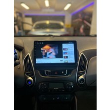 Hyundai İX35 Uyumlu 6 GB Ram 128 GB Dahili Hafıza 9 Inç Multimedya Kablosuz Carplay Geri Görüş Kameralı