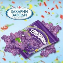 Violet Candy Temenujka - Original Vintage Flavor Bulgaristan Menekşe Şekeri x 3 Adet