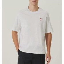 Unisex Bisiklet Yaka Baskılı Oversize T-Shirt