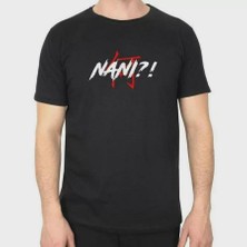 Unisex Bisiklet Yaka Baskılı Oversize T-Shirt