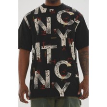 Unisex Baskılı Oversize T-Shirt