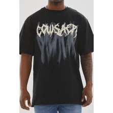 Unisex Baskılı Oversize T-Shirt