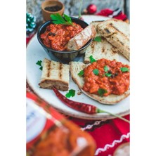 Olineza Lütenitsa 6 Adet - Kahvaltılık Balkan Sos 515 gr Cam Kavanoz