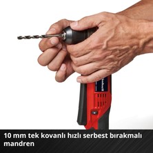 Einhell Akülü Açılı Vidalama TE-AD 18 Li-Solo Power X-Change (18 V, 45 Nm, 10 mm Hızlı Sıkma Mandren, LED Işık, Döndürülebilir Akü Yuvası, akü dahil değildir) - 4514290