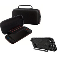 Teknoroket Nintendo Switch 2 Koruyucu Taşıma Çantası ve Şok Emici Komple Kılıf Seti