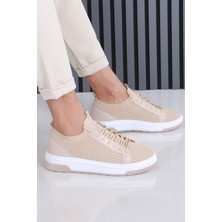 Yıkanabilir Yazlık Erkek Spor Sneakers Ayakkabı  Puspet Tabanlı Nefes Alabilen Triko