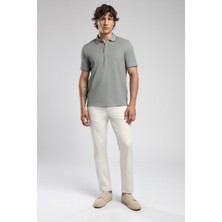 Rasco Erkek Polo Yaka T-Shirt Haki