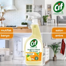 Cif Sprey Yağ ve Kir Leke Çıkarıcı Limon & Karbonat 750 ml