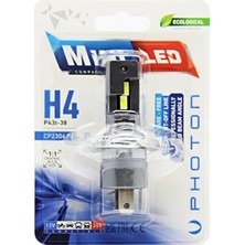 Photon 12V-24V H4 Csp LED Xenon Far Ampulu 6000K (1 Ad)