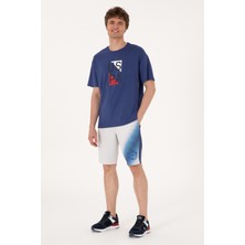 U.S. Polo Assn. Erkek Açık Gri Örme Şort 50299522-VR001