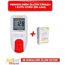 Fasttest Hblyzer Hemoglobin Ölçüm Cihazı ve 1 Kutu Strip