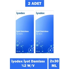 Seddar Collection Farmafa İyodex İyot & Selenyum Damlası Lugol %2 W/v – 30 ml 600 Damla Şeffaf Renk