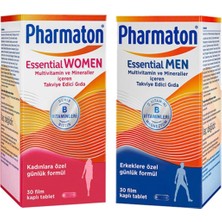 Seddar Collection Pharmaton Essential Women 30 Tablet + Pharmaton Essential Men 30 Tablet