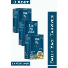 Seddar Collection Ocean Plus 1200 Mg 50 Kapsül 3 Adet