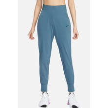 Nike Dri Fit Bliss Luxe Training Trousers Pant Kadın Eşofman Altı Koyu Yeşil