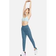 Nike Dri Fit Bliss Luxe Training Trousers Pant Kadın Eşofman Altı Koyu Yeşil