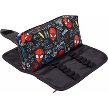 Smiggle - Marvel Spiderman Çift Gözlü Kalem Kutusu