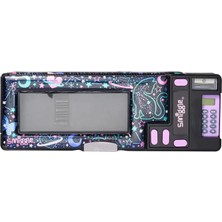Smiggle - Wild Side Hesap Makineli Poput Otomatik Kalem Kutusu