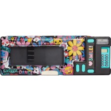 Smiggle - Bright Side Hesap Makineli Otomatik Kalem Kutusu