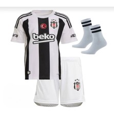 Beşiktaş 2024/25 Rafa Sılva Yeni Sezon Iç Saha Çocuk Forması 4lü Set