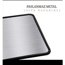 Yağ Sıçratmaz 60X30 Ocak Arkası Koruyucu Panel Paslanmaz Metal