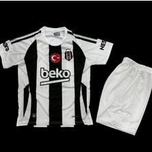 Beşiktaş 2024/25 Immobıle Yeni Sezon Iç Saha Çocuk Forması 4lü Set