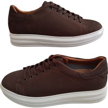 Hızır Shoes Kahverengi Nubuk Deri Erkek Ayakkabısı
