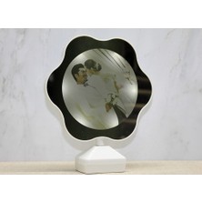 Büro Ev Ofis Kişisel Bakım Hediyesi Için Fotoğraf Çerçeveli LED Işıklı Sihirli Ayna