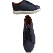 Hızır Shoes Mavi Nubuk Erkek Ayakkabısı