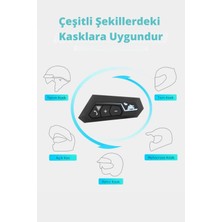 BT22 Bluetooth 5.0 Destekli Kask Kulaklığı Intercom Motosiklet Kulaklık