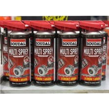Soudal Multi Sprey Yağlayıcı-Pas Sökücü  Spreyi 400 ml 2 Adet