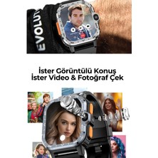 Howear Wrwatch 5g Lite Sim Kartlı Çift Kameralı Btk Yeni Nesil Özelliklere Sahip 51MM Akıllı Saat Gri
