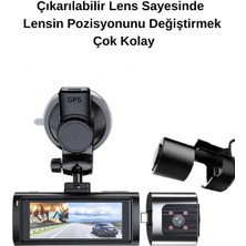 K17 Ultra Hd 4K Wifi ve App Kontrollü Hareket Sensörü Gece Görüşü 7/24 Kayıt Türkçe Çift Araçuyumlu