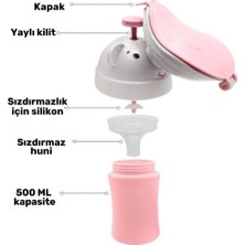 Urz Grup Dayanıklı Sağlıklı Pp Malzeme +2 Yaş Portatif Taşıma Ipli Erkek Çocuk Lazımlık Pisuvar Acil Tuvalet Işemek Şisesi Idrar Kutusu